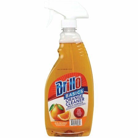 BRILLO BASICS 22 Oz. Trigger Spray Orange Household All-Purpose Cleaner BB-28066